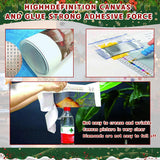 Ohhvvow Funny Christmas Diamond Art Painting Kit - Santa with Flying Toilet Paper Rolls, 5D Full Drill Round Diamonds & Tools, Holiday DIY Craft Gift for Women Men Ohhvvow