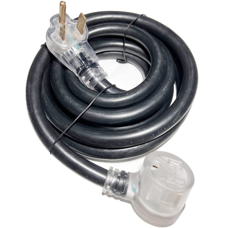 Suplevel 250 Volt Welder Extension Cord 15 Feet, NEMA 6-50 STW 8AWG/3C Heavy Duty Industrial Welder Cord with Lighted End, for Hobart, Lincoln, Miller Welder & EV Charger, ETL Listed Suplevel