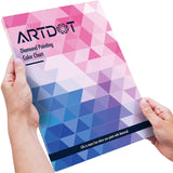 ARTDOT Color Card for Diamond Painting Kits, 5D Diamond Art Reference Tools with Number Matching 445 Colors Diamond Painting Accessories ARTDOT