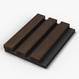 ROOMTEC Acoustic Wood Wall Panels, Soundproof Wall Panels, Wood Slat Wall Panels for Wall Decor (samples) ROOMTEC