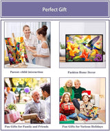 uuxsretaio 2 Pack Paint by Numbers Kits for Adults, Hummingbird Adults Paint by Number Kits with Framed, DIY Acrylic Easy Oil Painting Arts and Crafts for Home Wall Decor (8X12 Inch) uuxsretaio