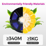 FLASHFORGE Silk Dual Color Filament, Blue and Rose 2 in 1 Coextrusion Silk PLA Filament 1.75mm, 3D Printer Filament Color Change 1kg(2.2lbs) Spool, Dimensional Accuracy +/- 0.02mm FLASHFORGE