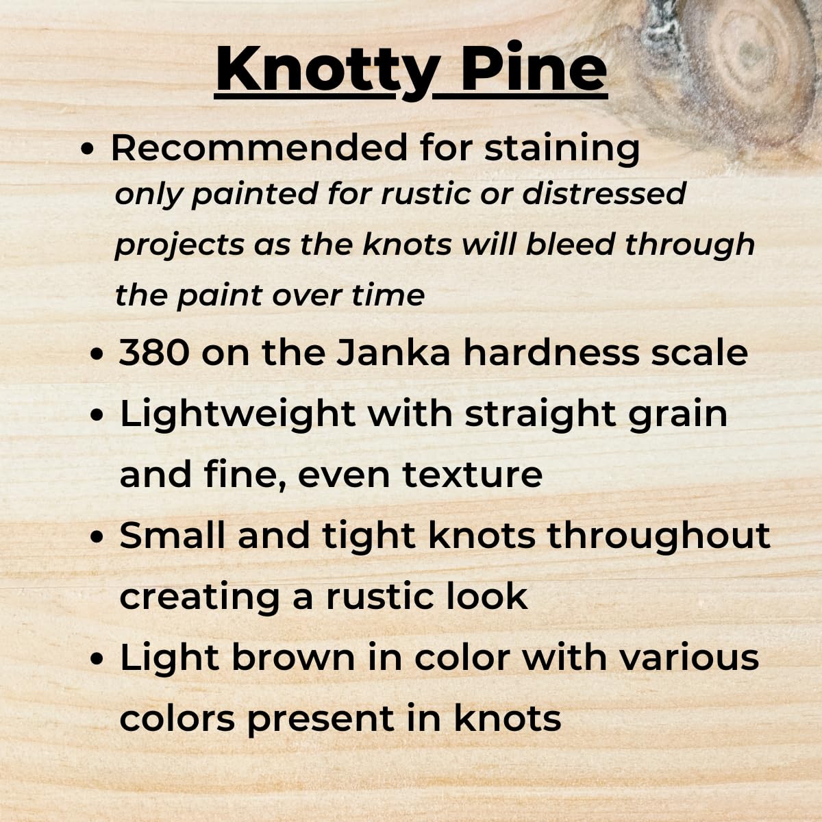 Osborne Husky Farm Dining Table Legs in Knotty Pine (Set of Four), Replacement Table Legs for Dining Table or Desk, Unfinished Wooden Posts, Sanded and Ready to be Stained Osborne Wood Products