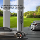 AplysiaTech Portable EV Charger Level 1, 15Amp 110V, Electric Vehicle Charger with 21Ft Extension Cord,NEMA 5-15P for Plug-in Home EV Charging Station,Compatible with SAE J1772 EVs(Tesla Need Adapter) AplysiaTech