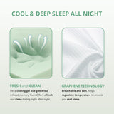 Dyonery Twin Mattress - 8 Inch Green Tea Memory Foam Mattress- Twin Mattress in a Box - CertiPUR-US Certified Fiberglass Free Mattress - Cooling Gel Layer - Medium Firm - 75" x 38" Dyonery