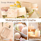 Essential Oils Set 40 Pcs, Essential Oils Perfect for Diffuser, Fragrance Oil Set for Massage, Soap, Candle Bath Bombs Making (5ml) Ethlauff