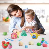 ARTPAR Air Dry Clay Kit,56 Colors Modeling Magic Clay for Kids,DIY Classroom Bulk Starter Sculpting Kit, Soft & Ultra Light, Art and Crafts Party Favors for Boys Girls Kids 3-12 ARTPAR