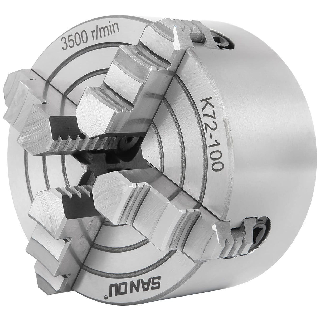 Mophorn K72-100 Lathe Chuck 4 Inch 4-Jaw,Lathe Chuck Independent Reversible Jaw,Metal Lathe Chuck Turning Machine Accessories,for Lathes Machine VEVOR