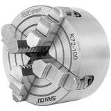 Mophorn K72-100 Lathe Chuck 4 Inch 4-Jaw,Lathe Chuck Independent Reversible Jaw,Metal Lathe Chuck Turning Machine Accessories,for Lathes Machine VEVOR