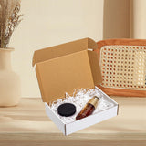 Wowxyz Shipping Boxes 9x6x2" 25 Pack - White Corrugated Cardboard Box Mailers for Small Business, Literature Mailer Box Packaging Supplies Wowxyz