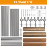 GAOMON 10x20 Ft Carport Heavy Duty Canopy, Portable Garage with Removable Sidewalls Doors & Windows, All Season Waterproof Tarp Outdoor Storaeg Shed for Car Truck Boat Party, Khaki GAOMON