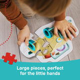 Trefl Vehicles on The Construction site 4in1 Jigsaw Puzzle Baby Classic DIY Puzzle, Creative Fun, Classic Puzzle for Adults and Children from 2 Years Old Trefl