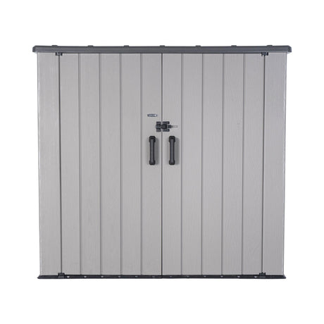 Lifetime Outdoor Utility Storage Shed with Double Wall Steel-Reinforced Construction, 6.3 x 3.6 FT Lifetime
