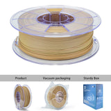 ZIRO 3D Printer Filament,Matte PLA Filament 1.75mm,Multicolor Rainbow PLA Filament,1KG/2.2lb,Wood Grain ZIRO