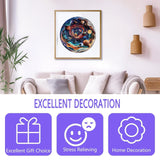 Wooden Puzzles for Adults - Flat Puzzle with 3D Visual Effect Universal Puzzle, Unique Shape Puzzle, Wooden Jigsaw Puzzles for Adult, Wood Puzzles Adult, Good Gifts Ideas (S-8.5 * 8.5in-100 Pcs) Pijesaksa
