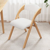 ZRAGEK Folding Chairs with Padded Seats,Home Comfortable Dining Chair Learning Chair, Single Comfortable Backrest Lounge Chair On The Balcony, Portable, Bearing 100kg ZRAGEK