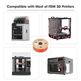 eSUN ASA+ Filament 1.75mm, Weather Resistant 3D Printer Filament for Outdoor Functional Parts, 1KG Spool Heat Resistant Upgraded ASA Plus 3D Printing Filament for 3D Printers, Red eSUN