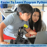 BLONWINER Robot Car Kit, 2 in 1 Smart Robotics Arm Building Toy for Raspberry Pi Python Coding, STEM Programming Tank Kits with Camera (Without RPi Board) BLONWINER