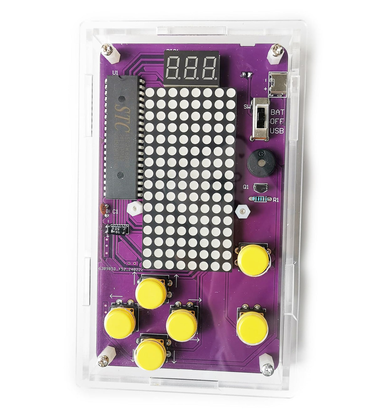 ScienSta Basic Soldering Kit for Teaching, Soldering Practice Kit with Retro Classic Games, Soldering Projects for STEM Education, Electronic Kits for College High School Students Learning ScienSta