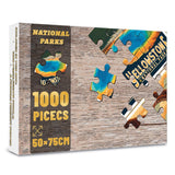 SHOXREM 1000 Pieces National Parks Jigsaw Puzzle - Vintage National Parks Puzzle for Adults, Perfect for Nature Lovers SHOXREM