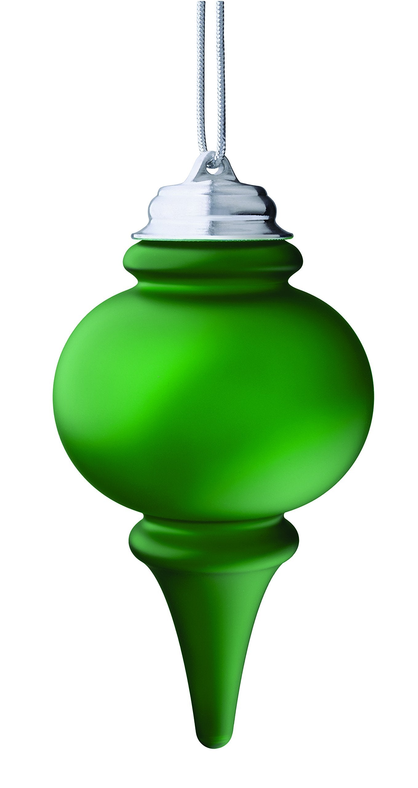 Xodus Innovations WP660 Battery Powered Hanging Decorative Outdoor Pulsing 8" Finial Light with Sensor Turns-On At Dark, Green