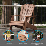Lifetime Faux Wood Adirondack Chair Lifetime