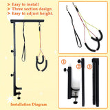 NEECONG Dog Grooming Arm with Clamp, 36” Dog Grooming Table Arm Height Adjustable Two No Sit Haunch Holder Three Section Design Suitable for Medium, Small Dogs, and Cats NEECONG