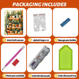 Plant Diamond Painting Kits for Adults - Potted Diamond Art Kits for Adults, Round 5D Gem Art Kit for Adult DIY Crafts Kit Gift Home Wall Decor Gifts (16x12 inch) xackcme