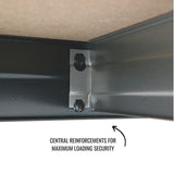 AR Shelving Heavy-Duty Garage Shelving, 4-Shelf Unit, 1000-Lb. Capacity Per Shelf, 60in.W x 24in.D x 70in.H, Model# TR18S410KGIFD9G00 AR Shelving