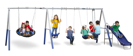 XDP Recreation Fun Forever Swing Set, 96680G, Gray XDP RECREATION