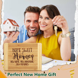 Housewarming Gifts, Engraved Cutting Board House Warming Gifts for New Home, New Home Gift Ideas For Couple, Women, Men, Friends, New Homeowner, Daughter, Son, Home Sweet Home Sign Ringshine