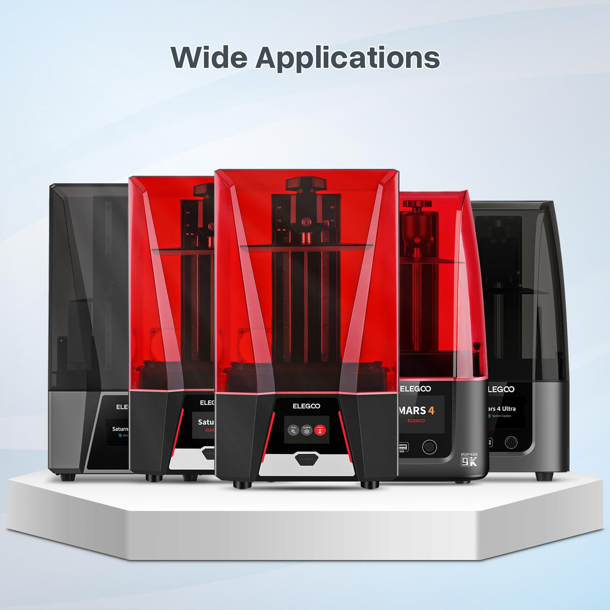 ELEGOO ABS-Like Resin 3.0, Photopolymer Resin UV Curing 405nm, Upgraded ABS 3D Printing Resin, Higher Precision, Lower Shrinkage 3D Resin for LCD/MSLA/DLP 3D Printer, Grey 1000G Deeplee