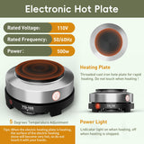 CasaCulina 2024 New Candle Making Kit with Hot Plate, Candle Making Supplies with Wax Melting Pot, Stirring Spoon, Anti-Scalding Pad, Thermometer for Adults Beginners, Candle Making Pouring Pot CasaCulina