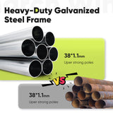 Quictent 20'x40' Heavy Duty Party Tent with Roll-up Ventilated Mesh Windows, Outdoor Event Shelter for Parties Wedding Carports Canopy BBQ Quictent