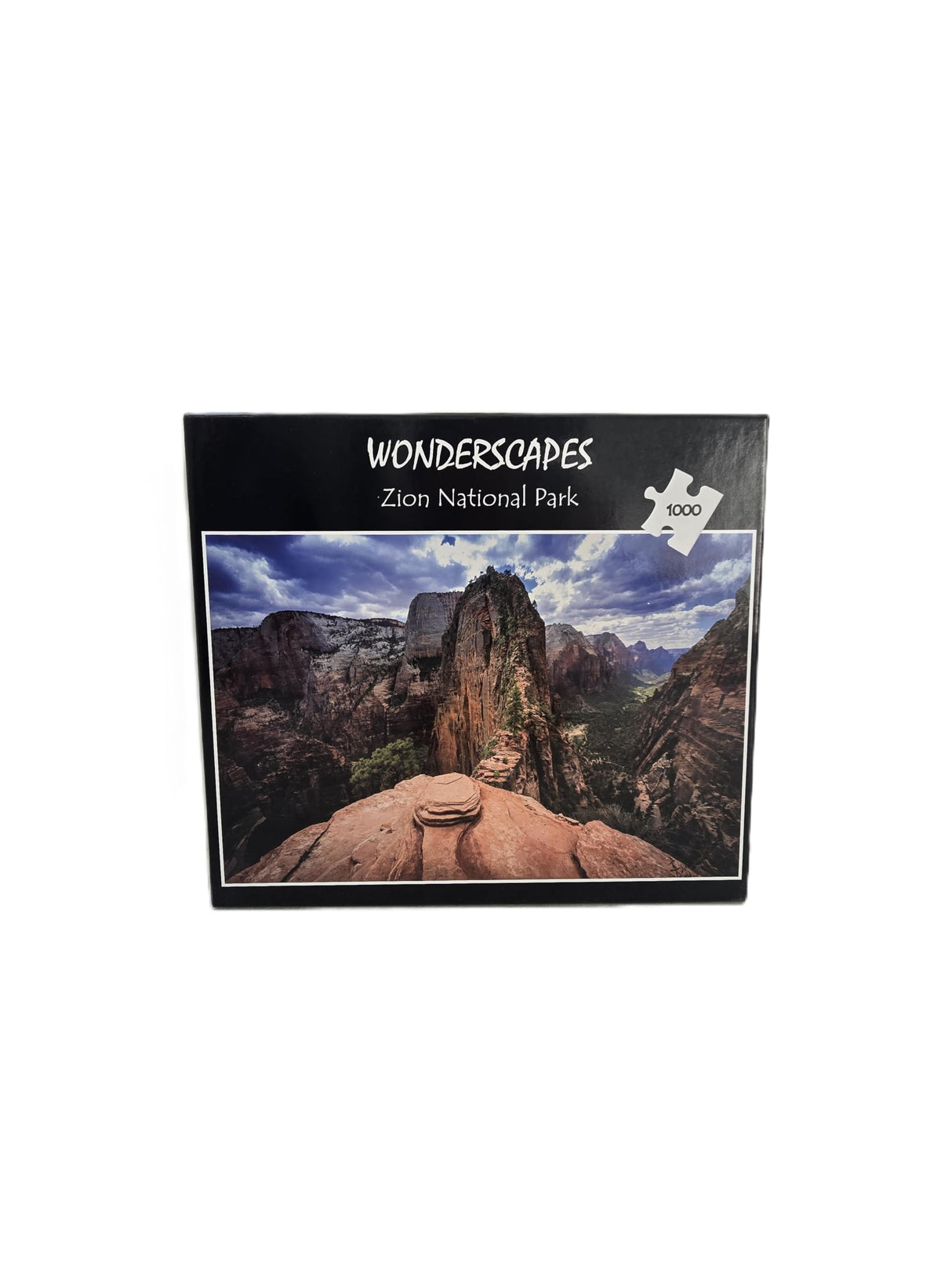 Wonderscapes - Zion National Park - Angels Landing Jigsaw Puzzle, 1000 Pieces, 27.55 x 19.68 in WONDERSCAPES