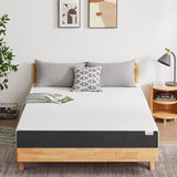 OUUI Queen Size Mattress, 5 Inch Queen Gel Memory Foam Mattress for Cool Sleep & Pressure Relief Breathable Cover Medium Firm Mattress in a Box, White, CertiPUR-US Certified OUUI