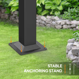 VINGLI 10’x 10' Outdoor Pergola Metal Retractable Pergola Canopy with Adjustable Roof, Garden Pergola for Deck, Porch, Garden, Yard (Gray) VINGLI