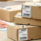 Brother QL-1110NWB Wide Format, Postage and Barcode Professional Thermal Monochrome Label Printer with Wireless Connectivity Brother