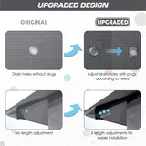 ABCCANOPY 10x12 Outdoor Gazebo - Patio Screened Gazebo with Curtains and Windows for Deck, Lawn and Backyard (Dark Gray) ABCCANOPY