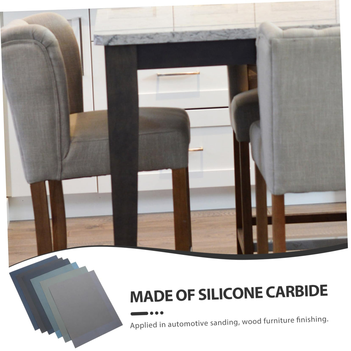 Cabilock Wet Dry Sandpaper Assorted Grits Versatile Abrasive for Automotive Wood Furniture Finishing Wood Turning Cabilock