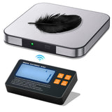 Food Scale with Split Wireless LCD Display, 33lb Digital Kitchen Scale with 7 Units Tare Function, 0.1oz High Accurate Smart Cooking Scale for Baking/Cooking/Meal Prep/Milk/Dieting TRUDIN