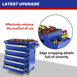 Barphygo 5-Drawer Rolling Tool Box, Tool Chest with Wheels & Lock Garage Storage Cabinets Tool Cart on Wheels, Toolbox Organization Workbench for Garage, Workshop, Warehouse & Repair Shop Barphygo