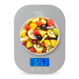 Smart Weigh Gray Digital Kitchen Scale for Cooking, Weight Loss, Calorie Tracking, Baking, Food Portion Control, and Meal Prep - Accurate Measurements in Grams and Ounces Smart Weigh
