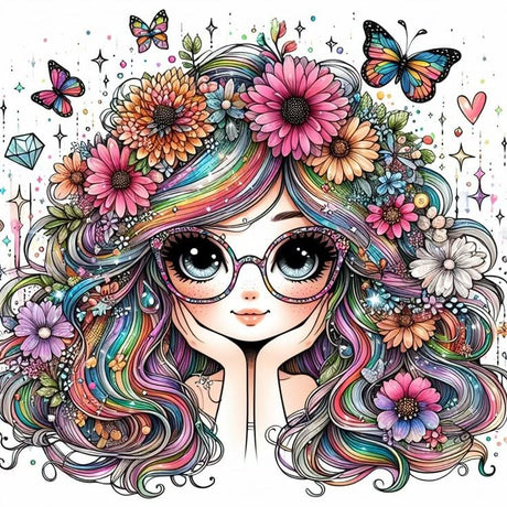 cewlonp Diamond Painting Kits for Adults-Cartoon Diamond Art Kits for Adults,5D DIY Gem Art for Home Wall Decor(14x14inch) cewlonp