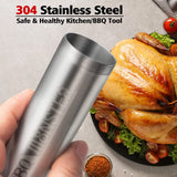 BBQ Monster Meat Injector Syringe Kit with 4 Professional Marinade Injector Needles for BBQ Grill Smoker, Turkey and Brisket; 2-oz Large Capacity, Including Paper User Manual, Recipe E-Book (PDF) OFG