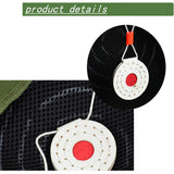 HQSYY 11.8x11.8x11.8in Target Box Practice Competitive Game Bulls Eye wear-Resistant Anti-Slingshot Target Box Bow Food Collection Box Slingshot Silencer… (Green) HQSYY