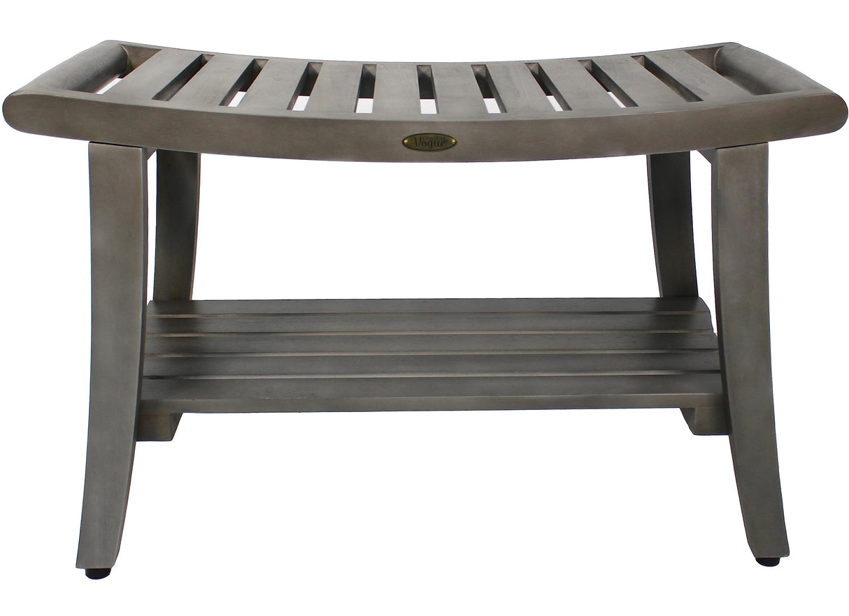 30 Inch, Teak Shower Bench, Teak Shower Stool, Shower Benches for Inside Shower, Teak Bench Shower, Teak Shower Seat, Wooden Shower Bench EcoDecors