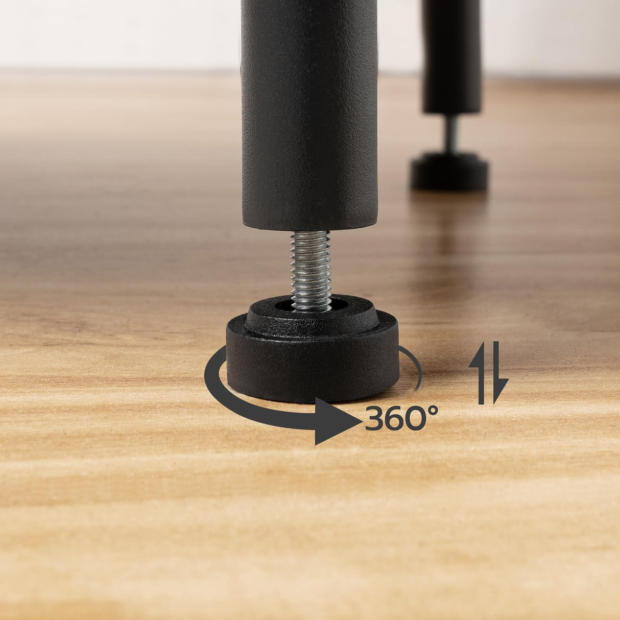 HOOBRO Kitchen Bakers Rack with Power Outlets, 5-Tier Microwave Stand, Coffee Bar with S-Shaped Hooks, Kitchen Storage Shelf Rack for Living Room, Dining Room, Rustic Brown and Black BF80UHB01 HOOBRO