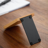 Muso Wood Book Ends for Shelves, Non-Slip Bookends, Heavy Duty Wooden Bookend Support for Books and Movies (Beech 1 Pair) muso wood