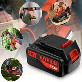 BATTOOL Upgraded 7500mAh 20V LBXR20 Replacement Battery for Black and Decker 20V Lithium Battery LB20 LBX20 LBXR2020-OPE LBXR20B-2 LBX4020 BATTOOL